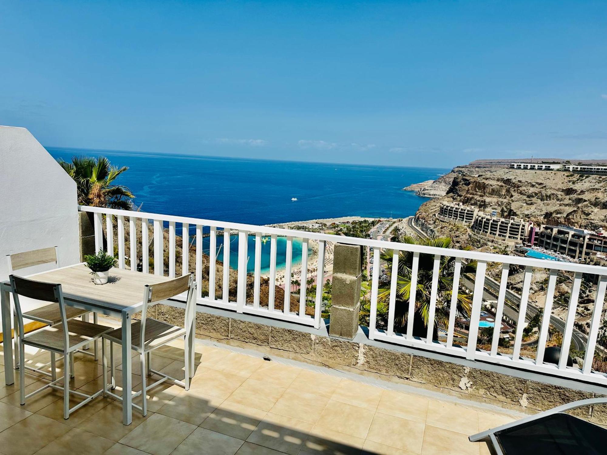Amadores Balcony - With Ocean View. Apartman Kültér fotó